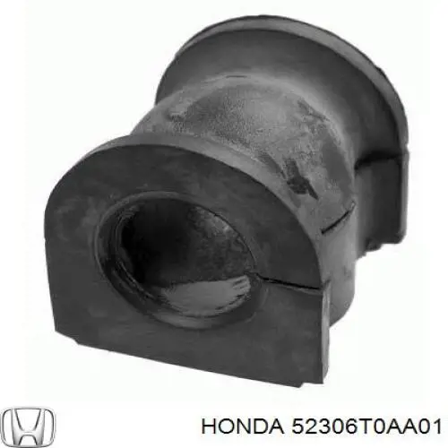 52306T0AA01 Honda Bucha de estabilizador traseiro