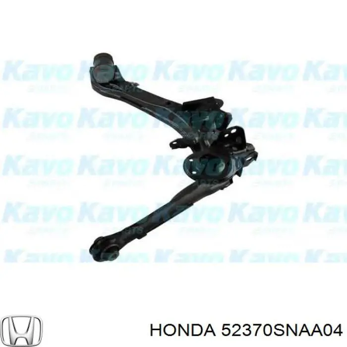 52370SNAA04 Honda Braço oscilante inferior direito de suspensão traseira