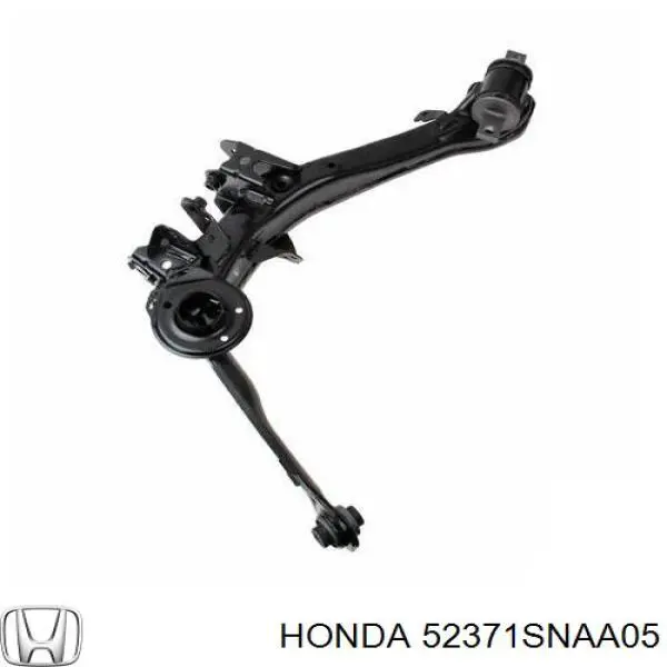 Braço oscilante inferior esquerdo de suspensão traseira Honda 52371SNAA05 preço, a partir de 158,84 USD