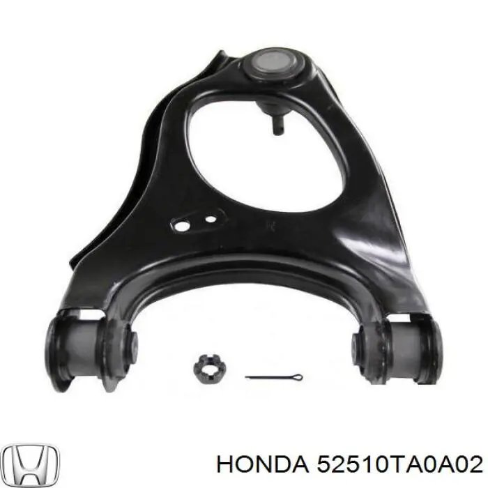 Compre 52510TA0A02 Honda Braço oscilante superior direito de suspensão traseira