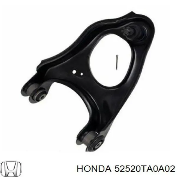 Compre 52520TA0A02 Honda Braço oscilante superior esquerdo de suspensão traseira