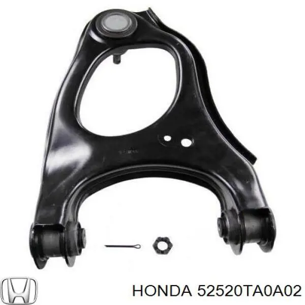52520TA0A02 Honda Braço oscilante superior esquerdo de suspensão traseira