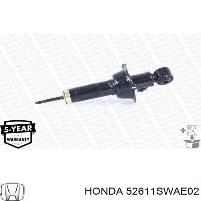 Amortecedor traseiro direito Honda 52611SWAE02 preço, a partir de 62,62 USD