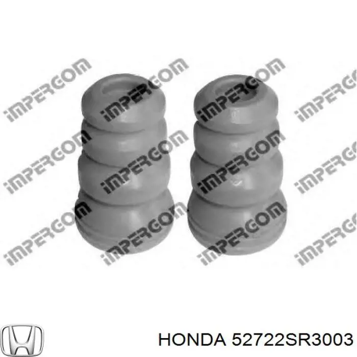 Pára-choque (grade de proteção) de amortecedor traseiro Honda 52722SR3003 preço, a partir de 16,02 USD