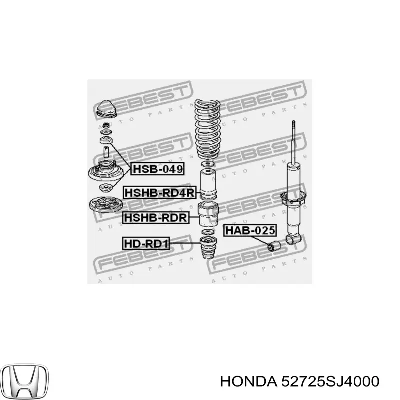 Compre 52725SJ4000 Honda 