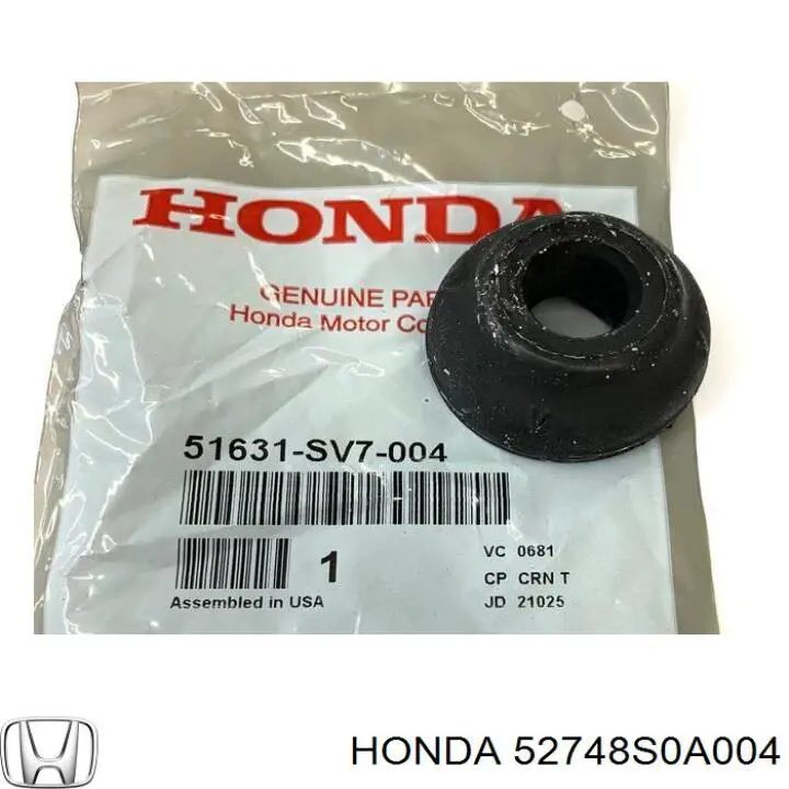 Espaçador (anel de borracha) da mola dianteira inferior Honda 52748S0A004 preço, a partir de 23,30 USD
