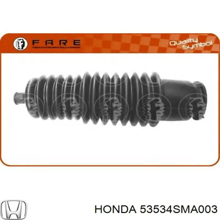Bota de proteção do mecanismo de direção (de cremalheira) Honda 53534SMA003 preço, a partir de 15,63 USD
