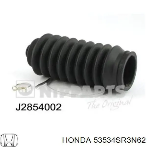 53534SR3N62 Honda Bota de proteção do mecanismo de direção (de cremalheira)