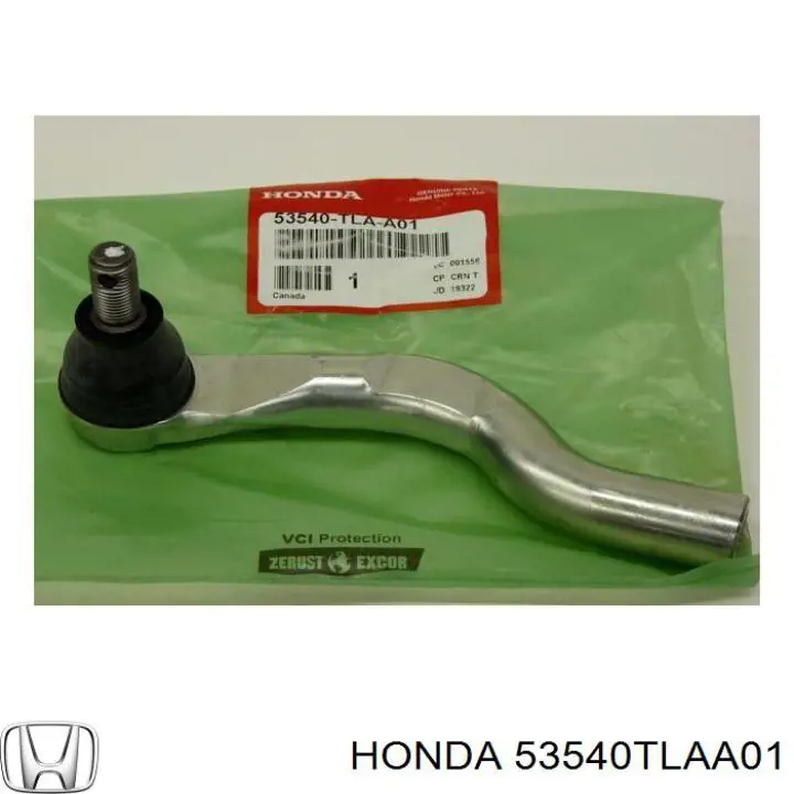 53540TLAA01 Honda Ponta externa da barra de direção