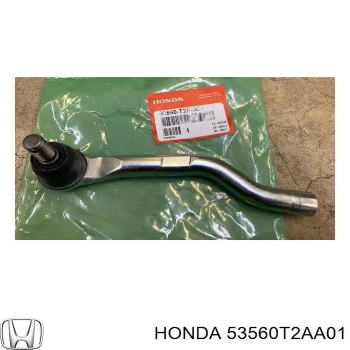 Ponta externa da barra de direção Honda 53560T2AA01 preço, a partir de 23,22 USD