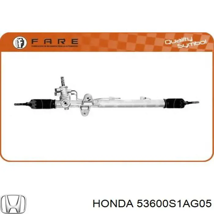 Compre 53600S1AG05 Honda Cremalheira da direção