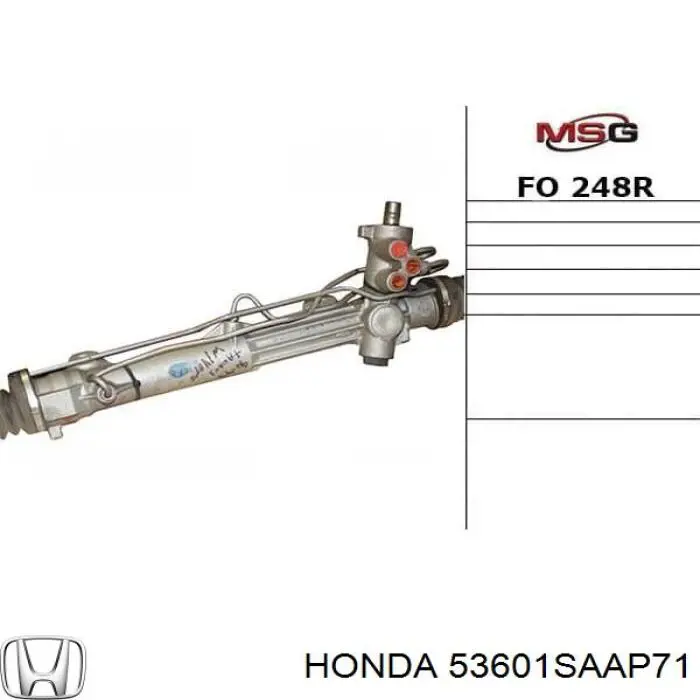 Cremalheira da direção Honda 53601SAAG52 preço, a partir de 167,89 USD