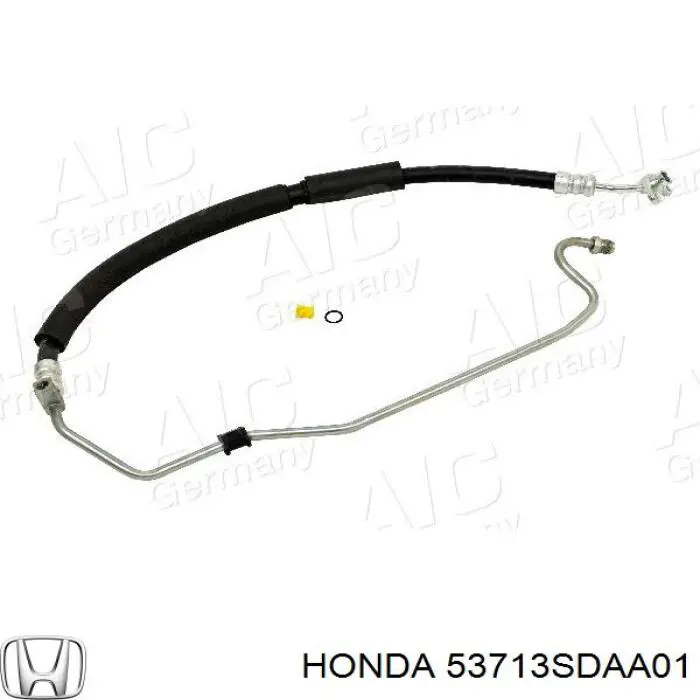 Mangueira da Direção hidrâulica assistida de pressão alta desde a bomba até a régua (do mecanismo) Honda 53713SEA306 preço, a partir de 48,31 USD