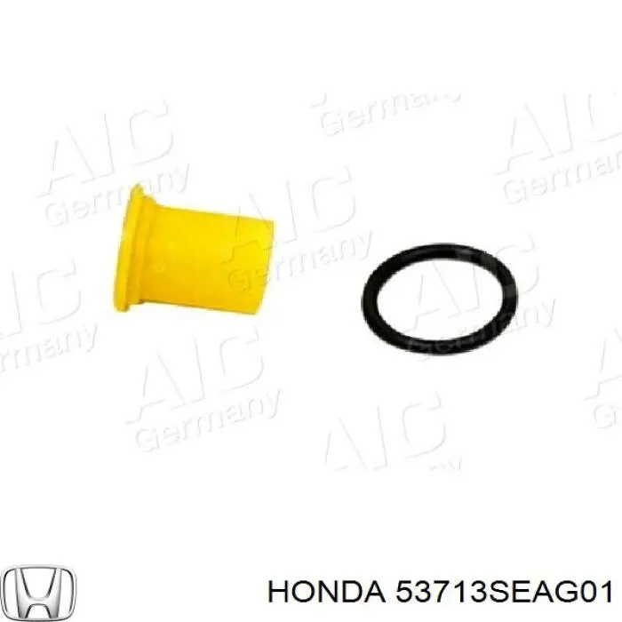 Compre 53713SEAG01 Honda Mangueira da Direção hidrâulica assistida de pressão alta desde a bomba até a régua (do mecanismo)