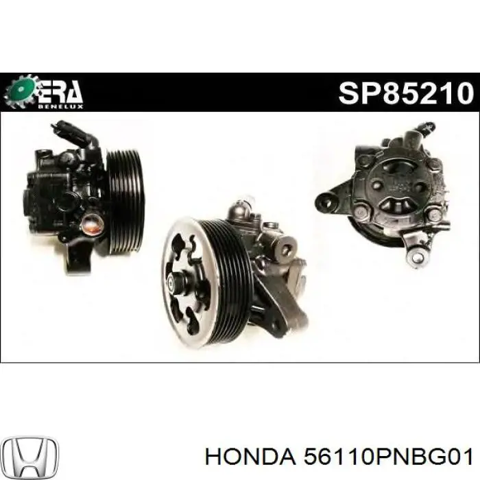 Bomba da Direção hidrâulica assistida Honda 56110PNBG01 preço, a partir de 134,69 USD
