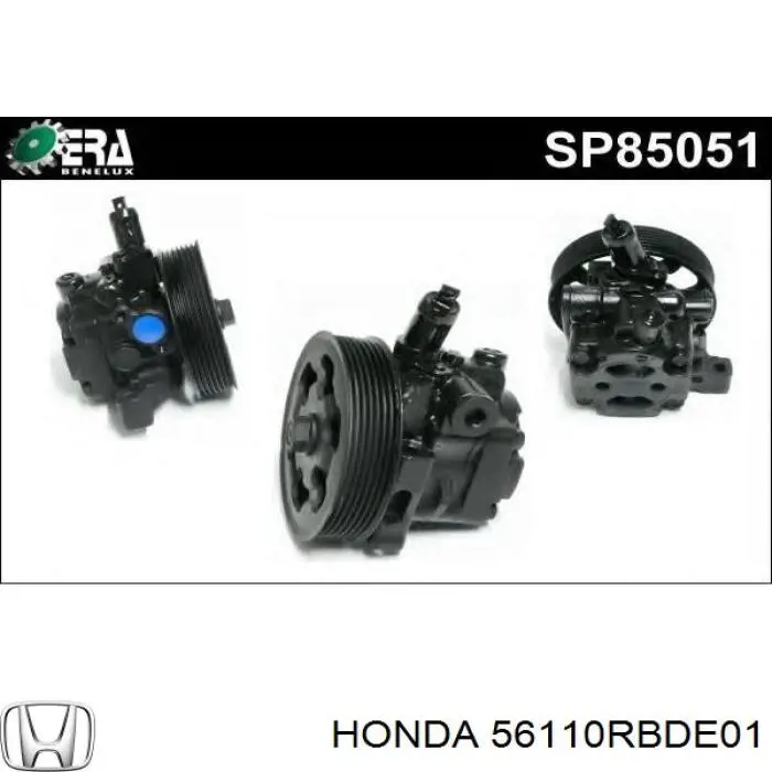 56110RBDE01 Honda Bomba da Direção hidrâulica assistida