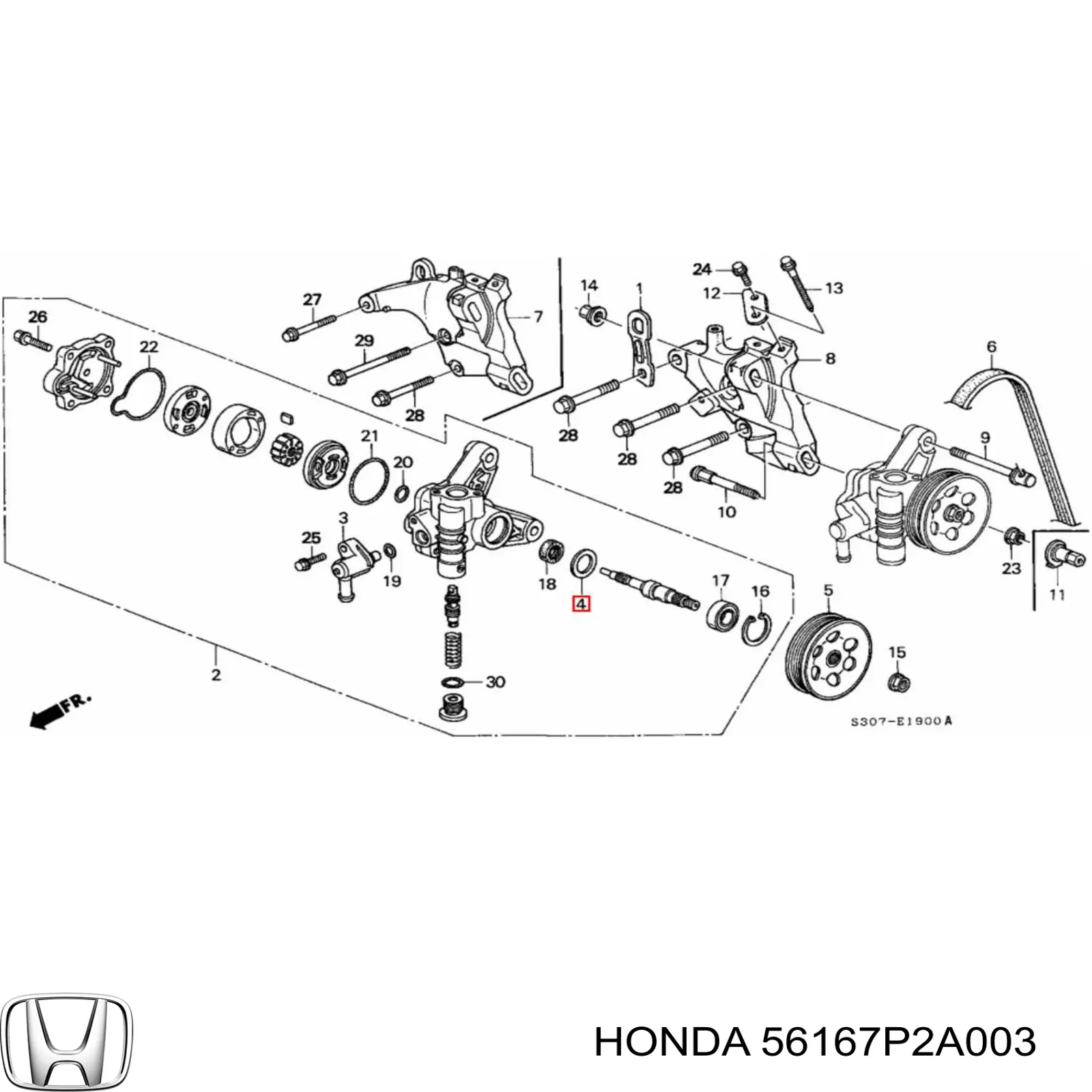  Honda 56167P2A003 preço, a partir de 35,28 USD