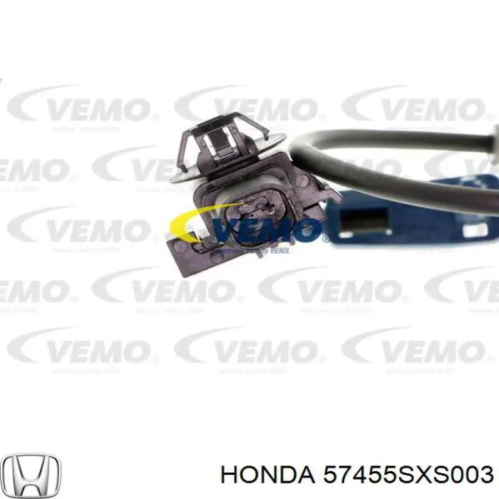 Compre 57455SXS003 Honda Sensor ABS dianteiro esquerdo