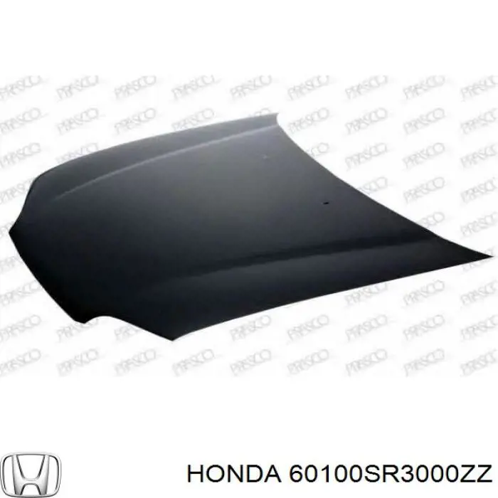 Capota Honda 60100SR3000ZZ preço, a partir de 199,45 USD