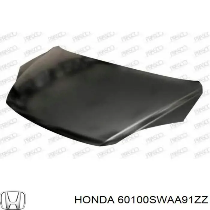 Capota Honda 60100SWAA91ZZ