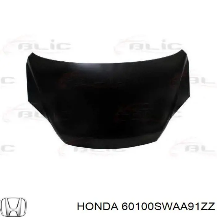Capota 60100SWAA91ZZ Honda