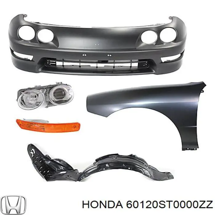 Gozno da capota direito Honda 60120ST0000ZZ preço, a partir de 13,31 USD