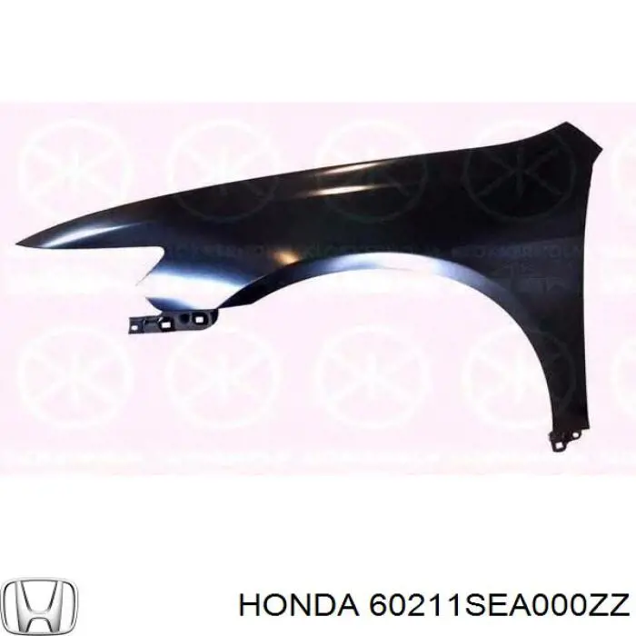 60211SEA000ZZ Honda Pára-lama dianteiro direito