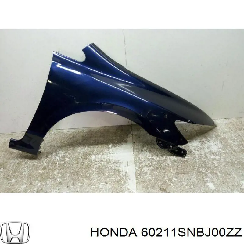60211SNBJ00ZZ Honda Pára-lama dianteiro direito