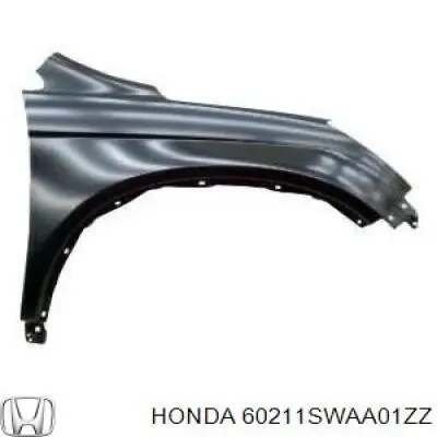 Pára-lama dianteiro direito Honda 60211SWAA01ZZ preço, a partir de 71,45 USD