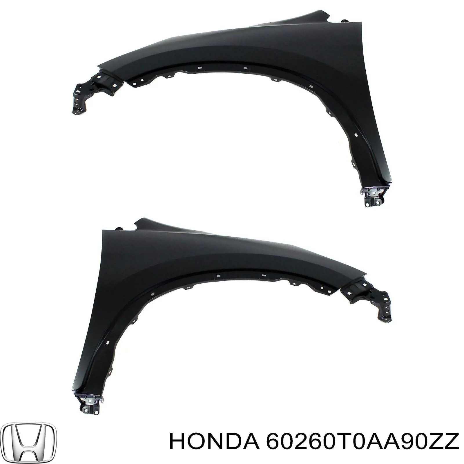 Pára-lama dianteiro esquerdo Honda 60260T0AA90ZZ preço, a partir de 68,85 USD