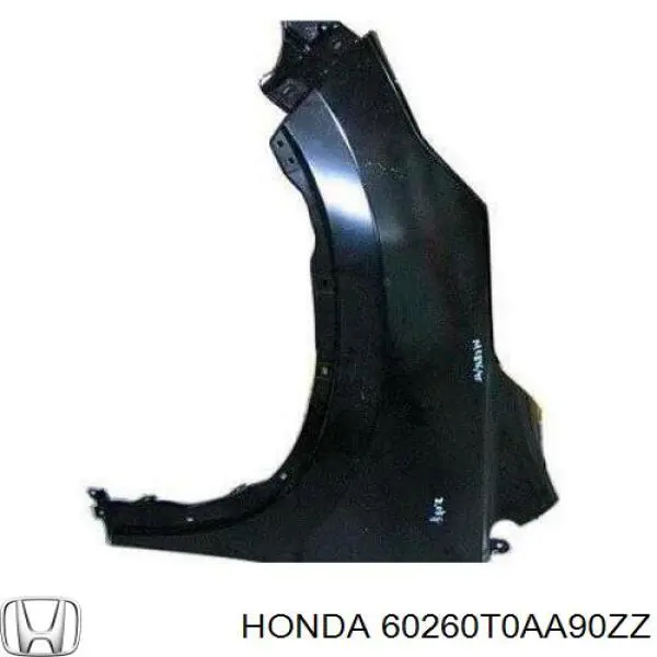 Pára-lama dianteiro esquerdo Honda CR-V IV RM