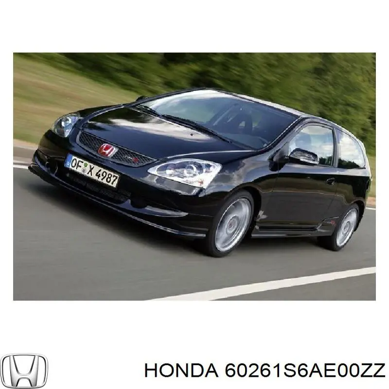 Compre 60261S6AE00ZZ Honda Pára-lama dianteiro esquerdo