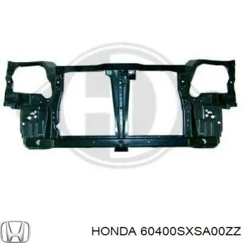 60400SXSA00ZZ Honda Suporte do radiador montado (painel de montagem de fixação das luzes)