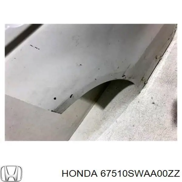 67510SWAA00ZZ Honda Porta traseira direita