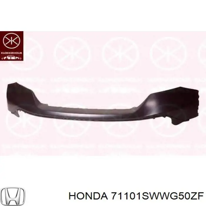 Compre 71101SWWG50ZA Honda Pára-choque dianteiro