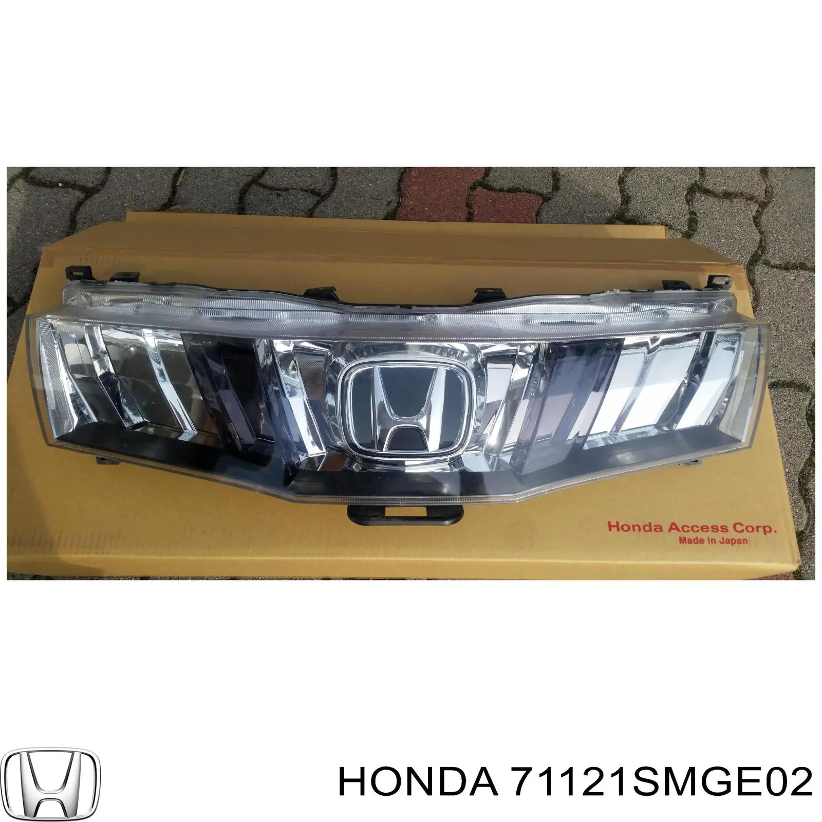 71121SMGE02 Honda Grelha do radiador