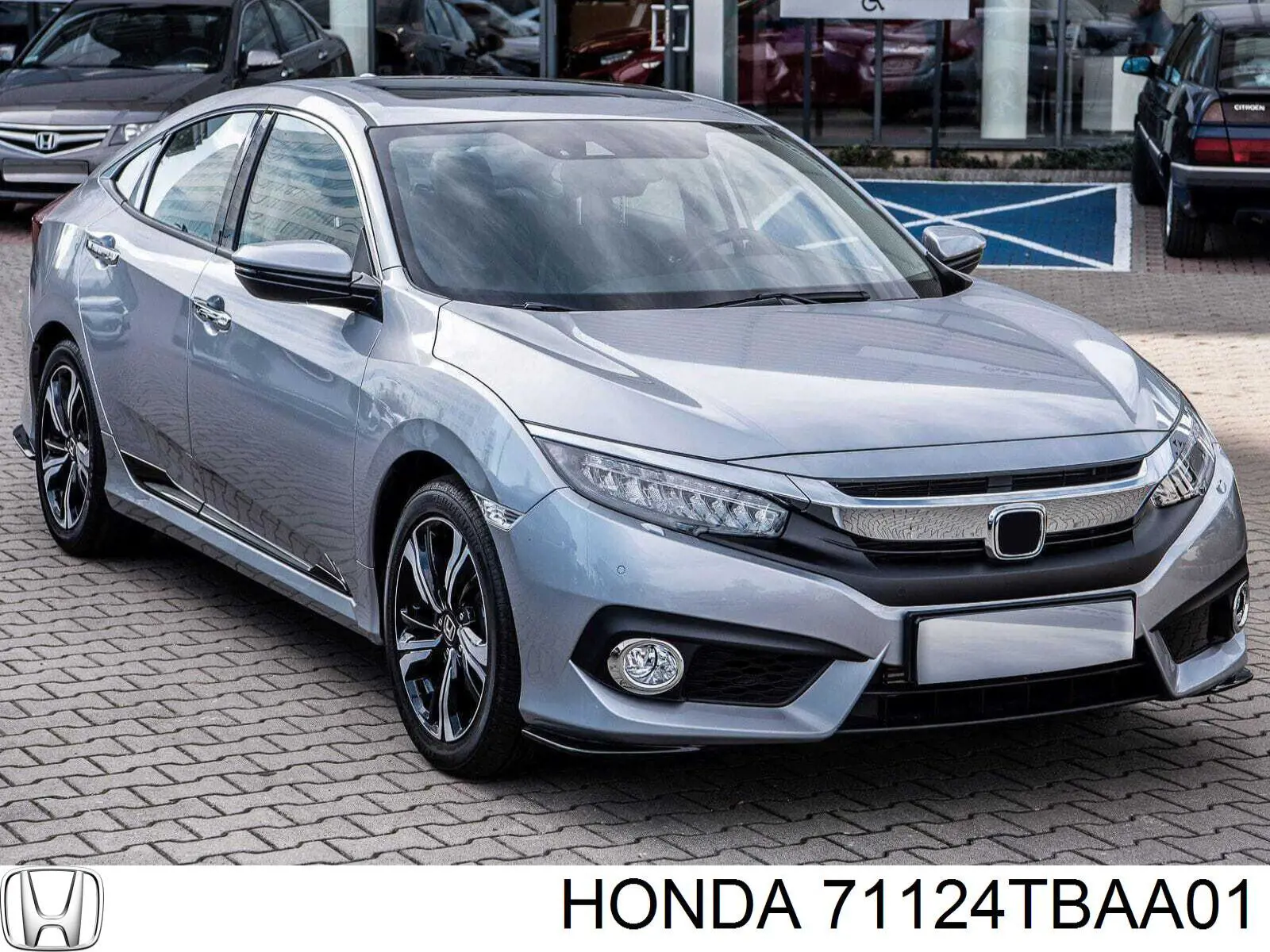 Moldura de grelha do radiador direito Honda 71124TBAA01 preço, a partir de 43,38 USD