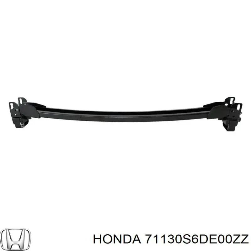 71130S6DE00ZZ Honda Reforçador do pára-choque dianteiro