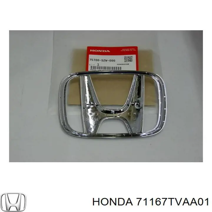 Moldura de grelha do radiador esquerdo Honda 71167TVAA01 preço, a partir de 127,08 USD