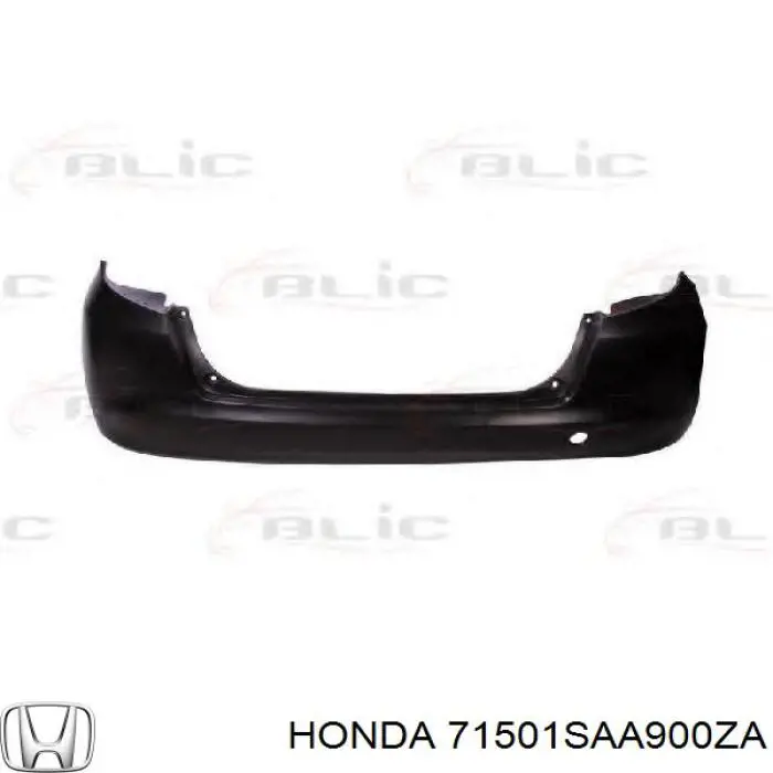 71501SAA900ZA Honda Pára-choque traseiro