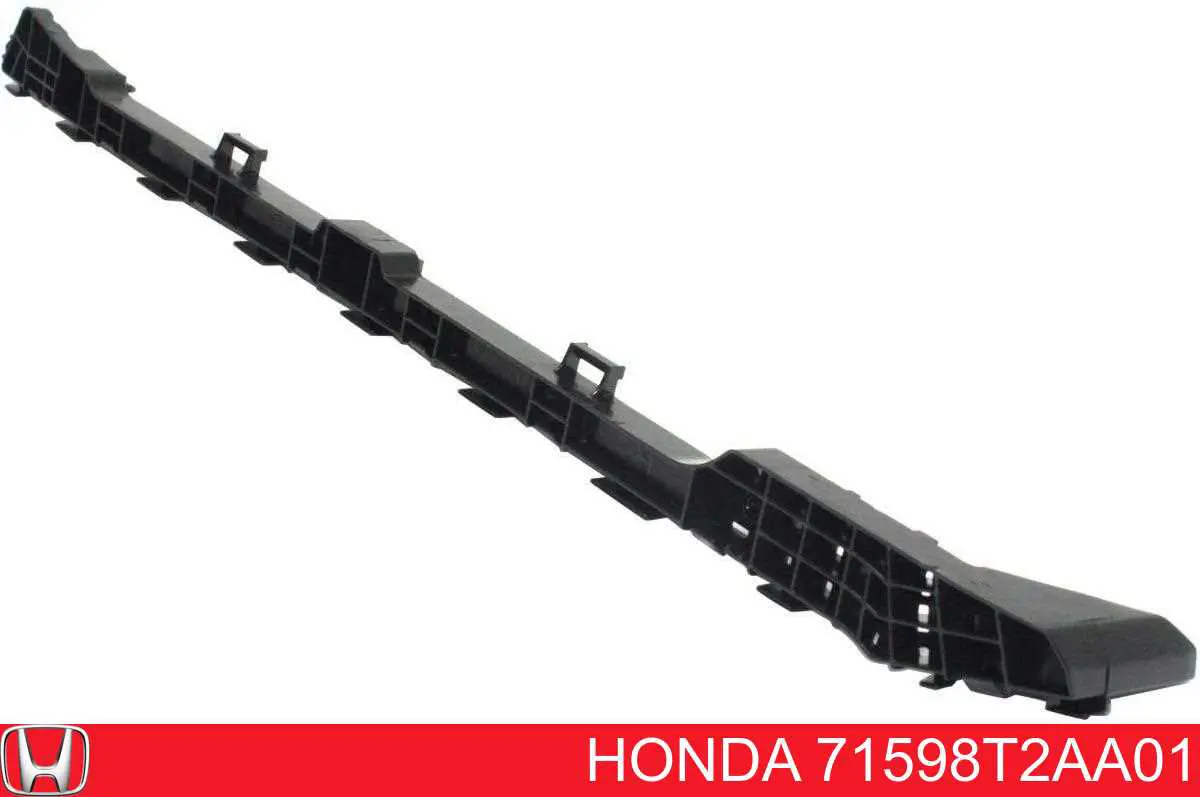 71598T2AA01 Honda Guia esquerda do pára-choque traseiro