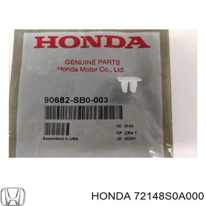  Honda 72148S0A000 preço, a partir de 11,84 EUR