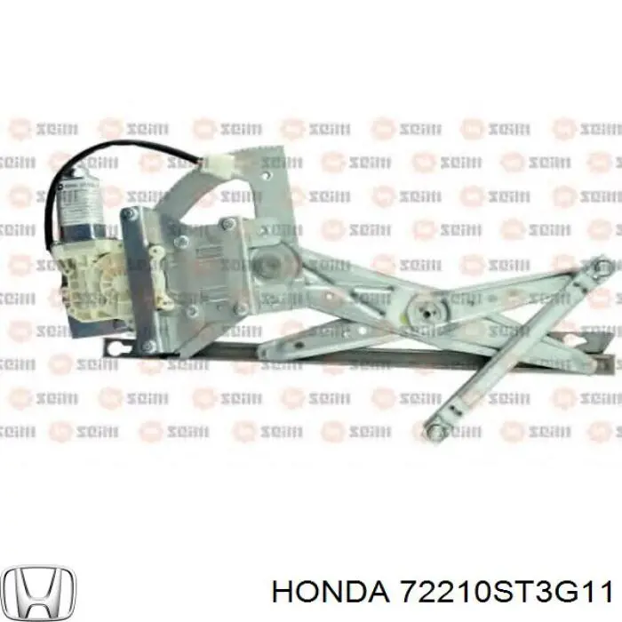 Compre 72210ST3G11 Honda Mecanismo de acionamento de vidro da porta dianteira direita