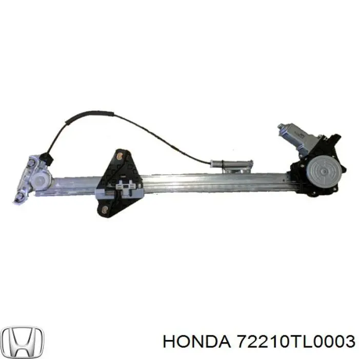 72210TL0003 Honda Mecanismo de acionamento de vidro da porta dianteira direita