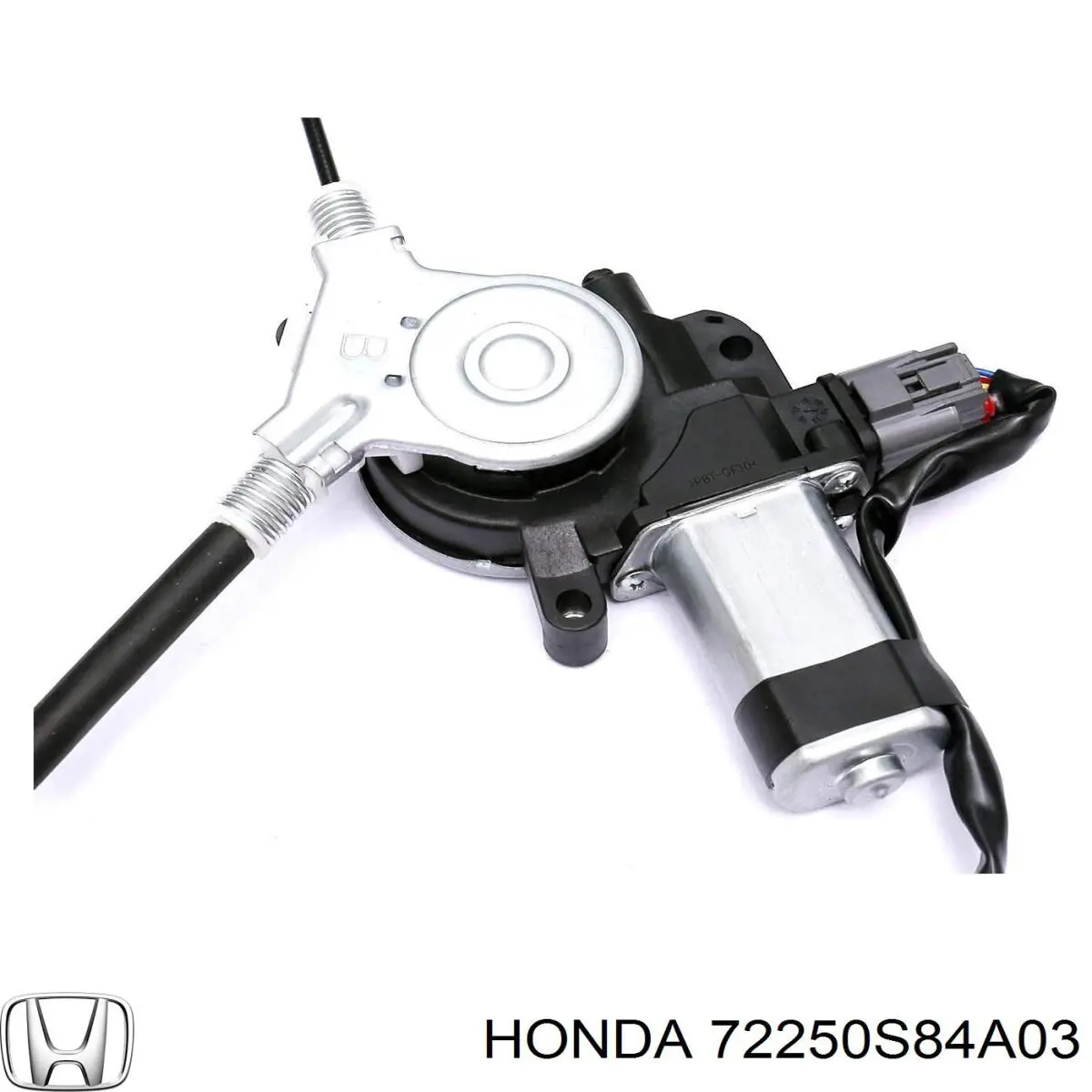 Mecanismo de acionamento de vidro da porta dianteira esquerda Honda Accord VI CG