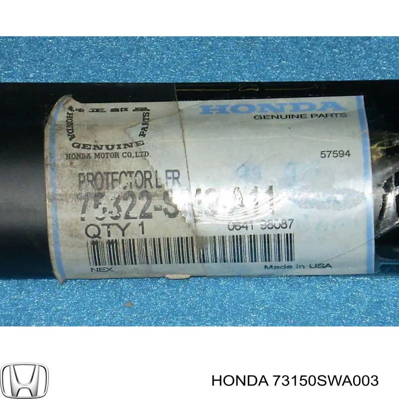  Moldura de pára-brisas Honda CR-V III SUV (RE) (2006 - 2011) III