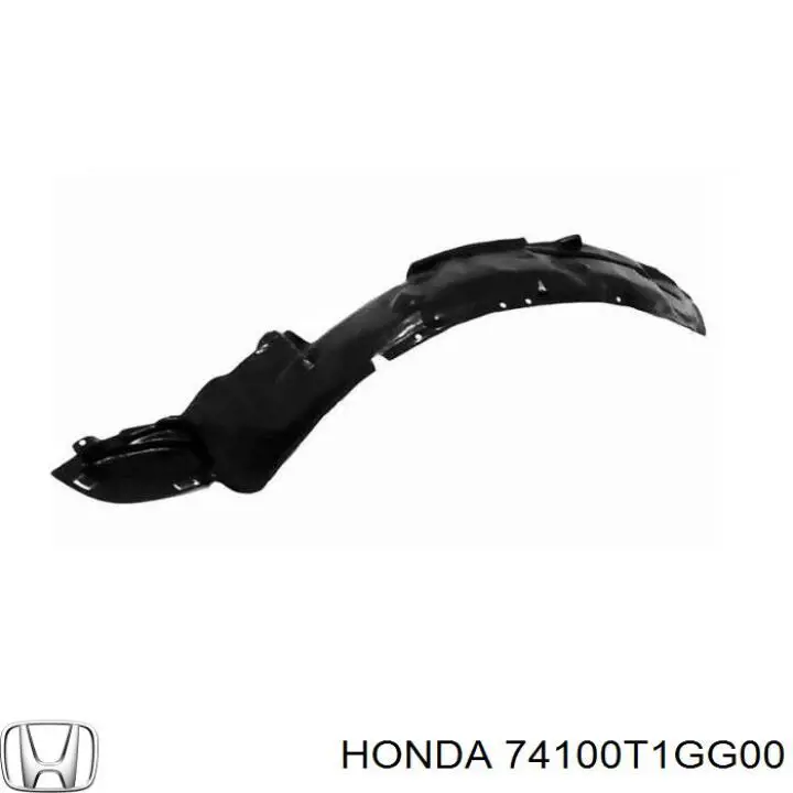Guarda-barras direito do pára-lama dianteiro Honda CR-V IV RM