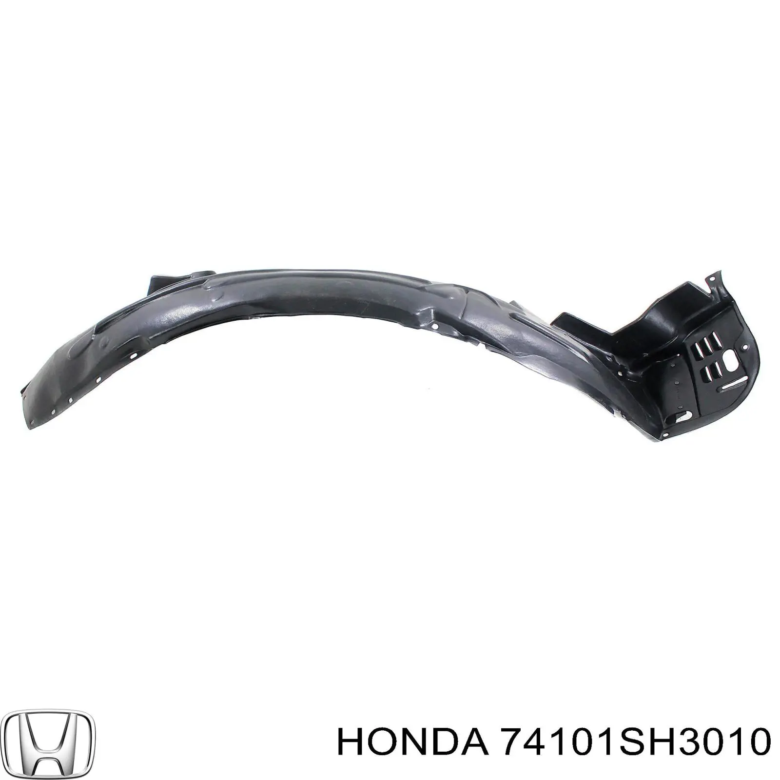  Guarda-barras direito do pára-lama dianteiro Honda Civic IV sedan (ED, EF) (1987 - 1993) IV