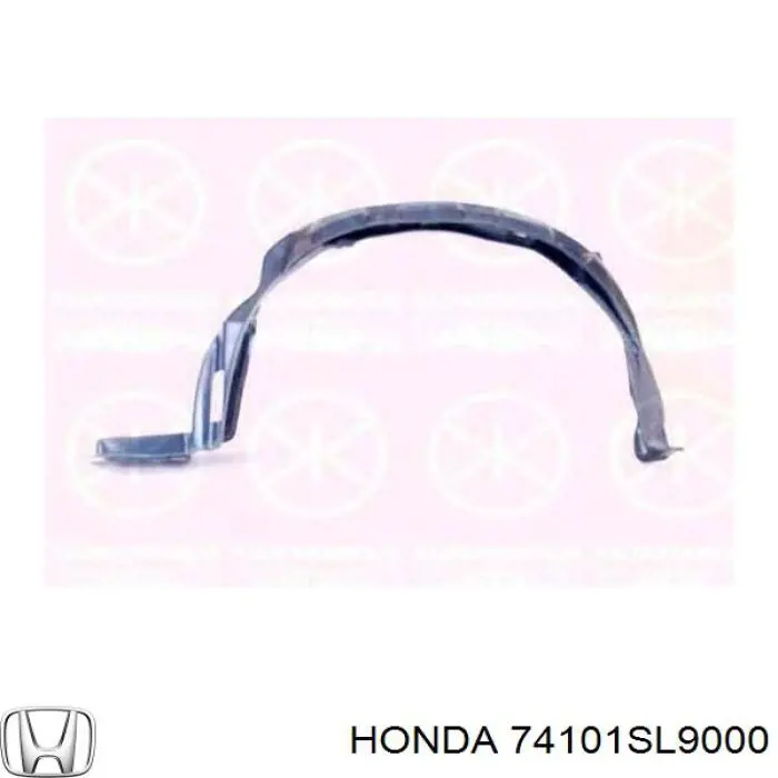 Guarda-barras direito do pára-lama dianteiro Honda 74101SL9000 preço, a partir de  USD