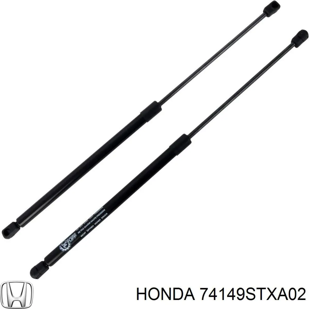 Compre 04589609AA Chrysler Amortecedor da capota esquerdo